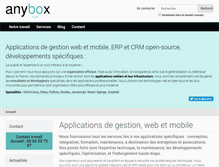 Tablet Screenshot of anybox.fr